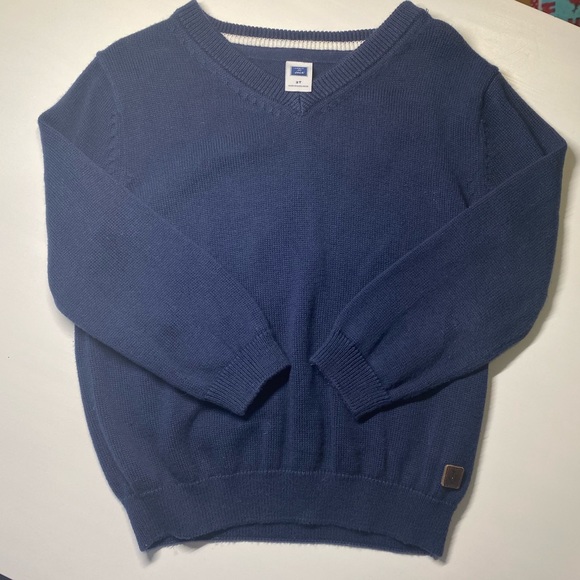 EUC - Janie & Jack Boys Navy V-Neck Sweater - 2T - Picture 3 of 3